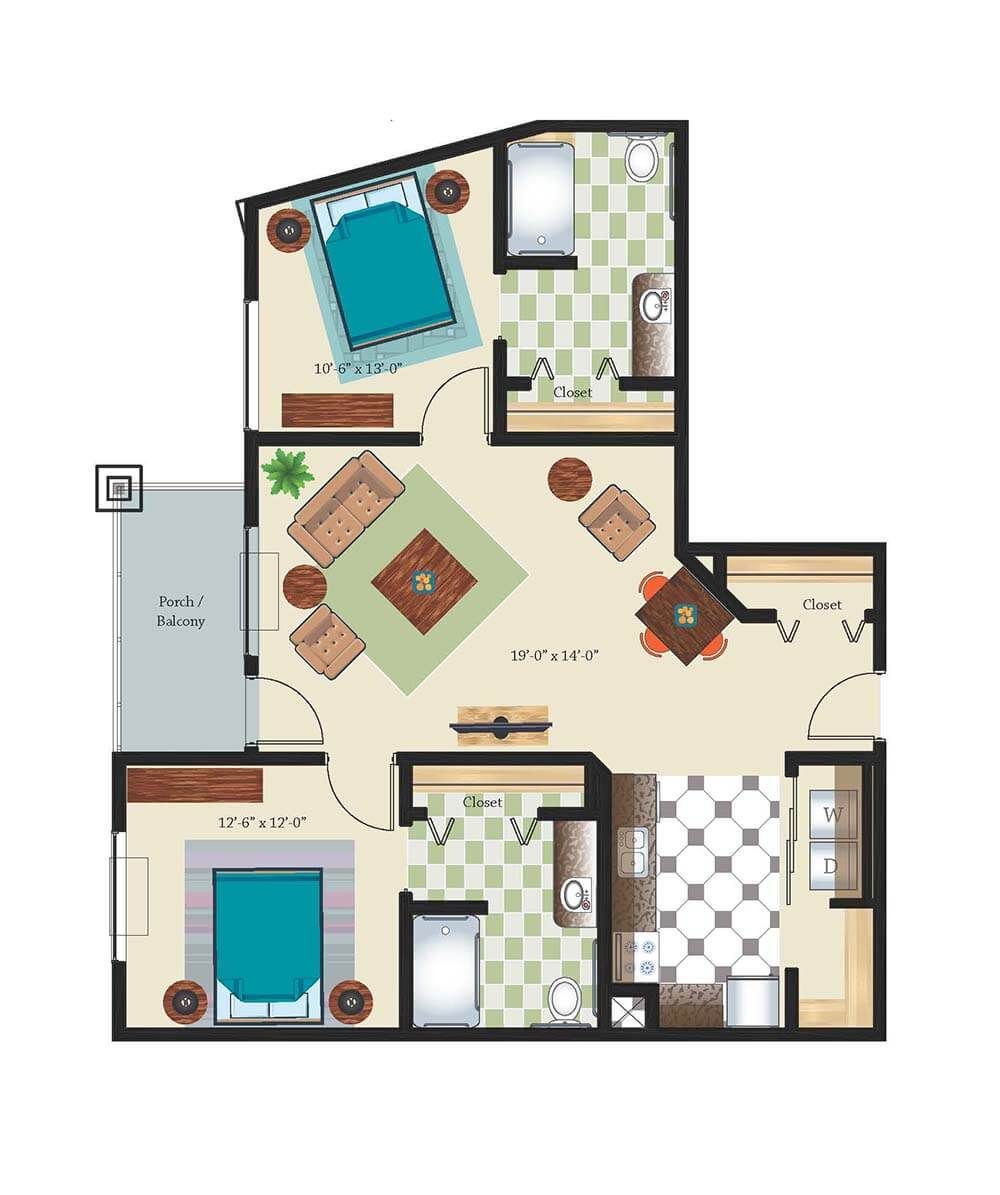 Dimensions are approximate. Floor plans may vary.