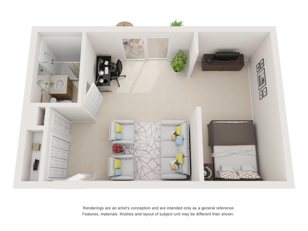 Dimensions are approximate. Floor plans may vary.