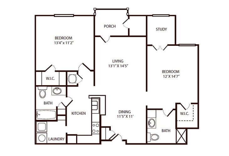 Dimensions are approximate. Floor plans may vary.