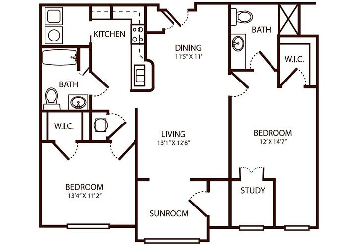 Dimensions are approximate. Floor plans may vary.