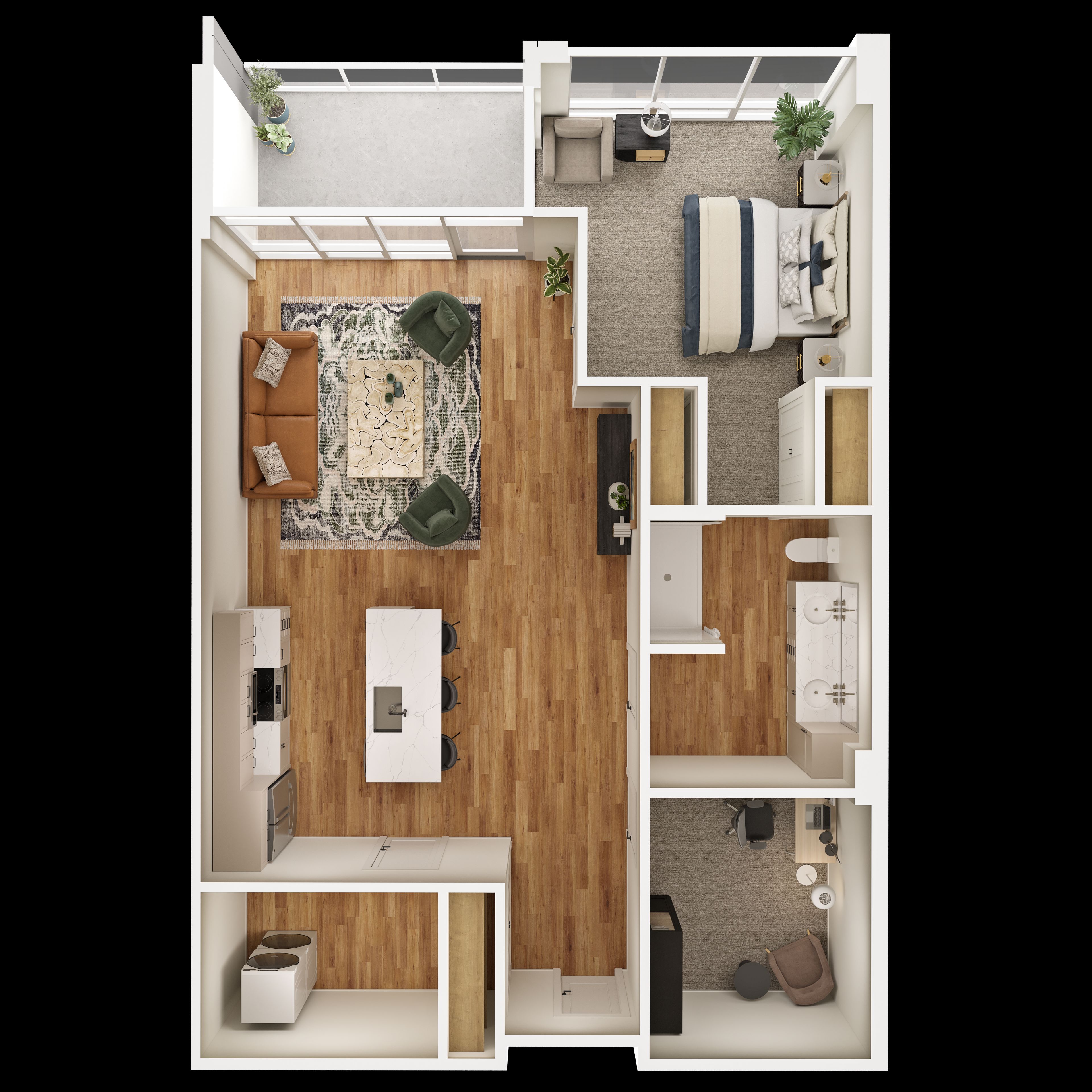Dimensions are approximate. Floor plans may vary.