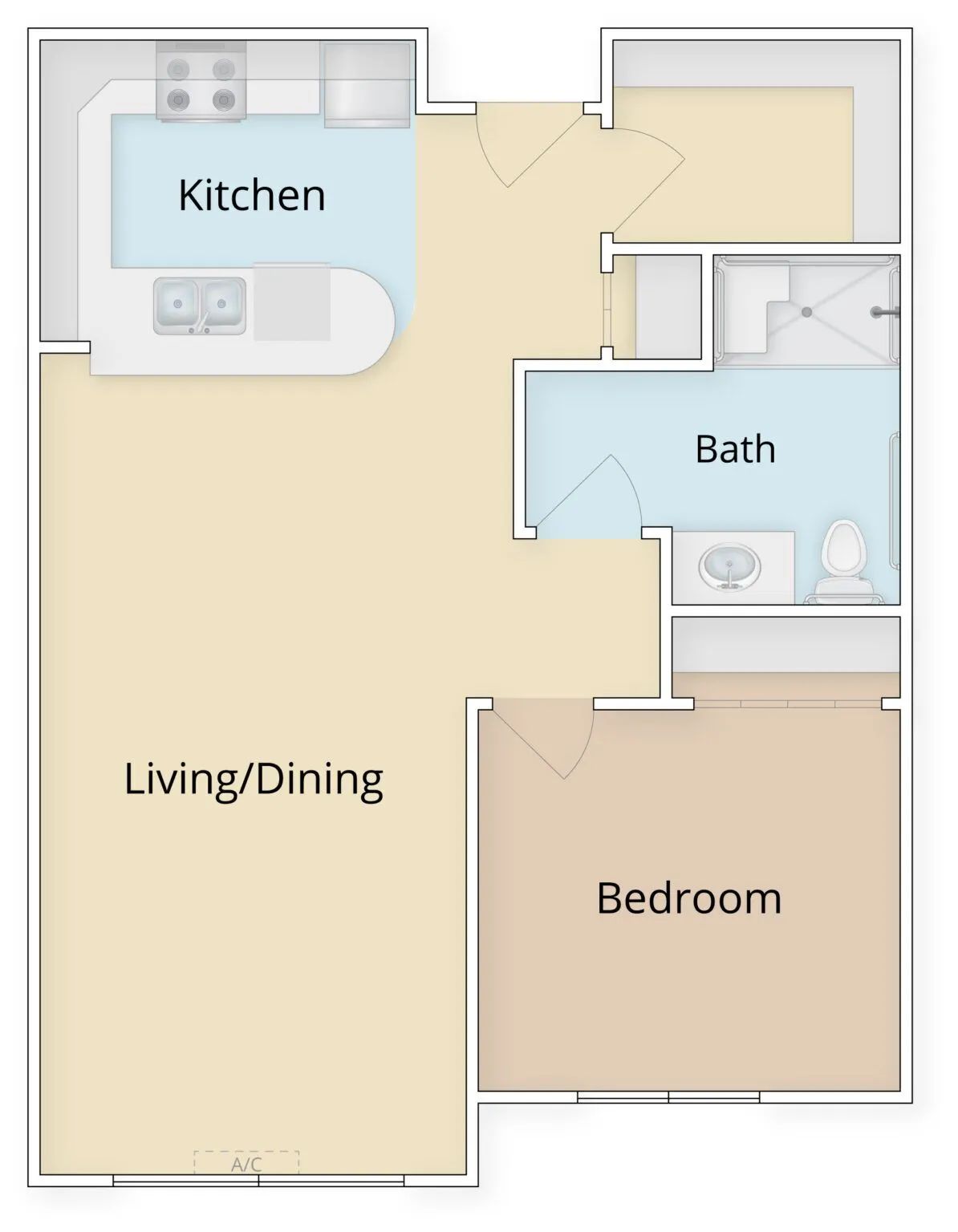 Dimensions are approximate. Floor plans may vary.