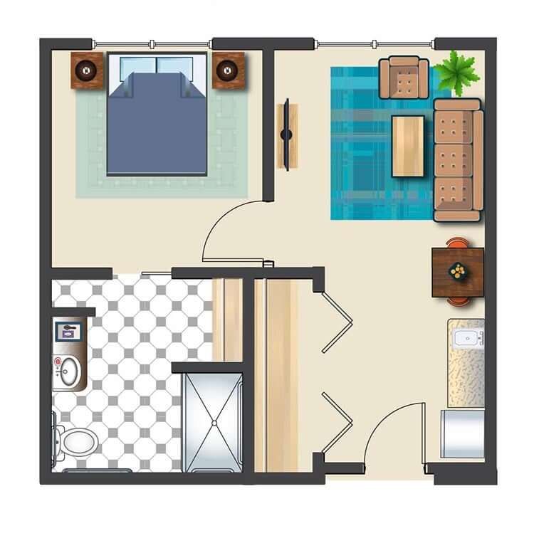 Dimensions are approximate. Floor plans may vary.