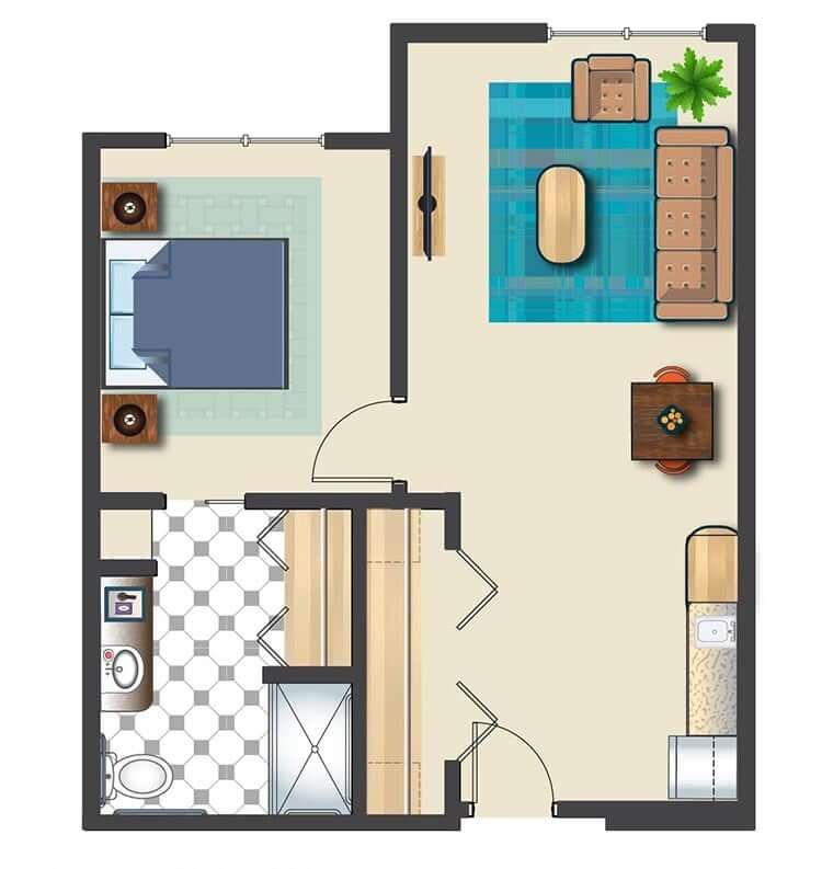 Dimensions are approximate. Floor plans may vary.