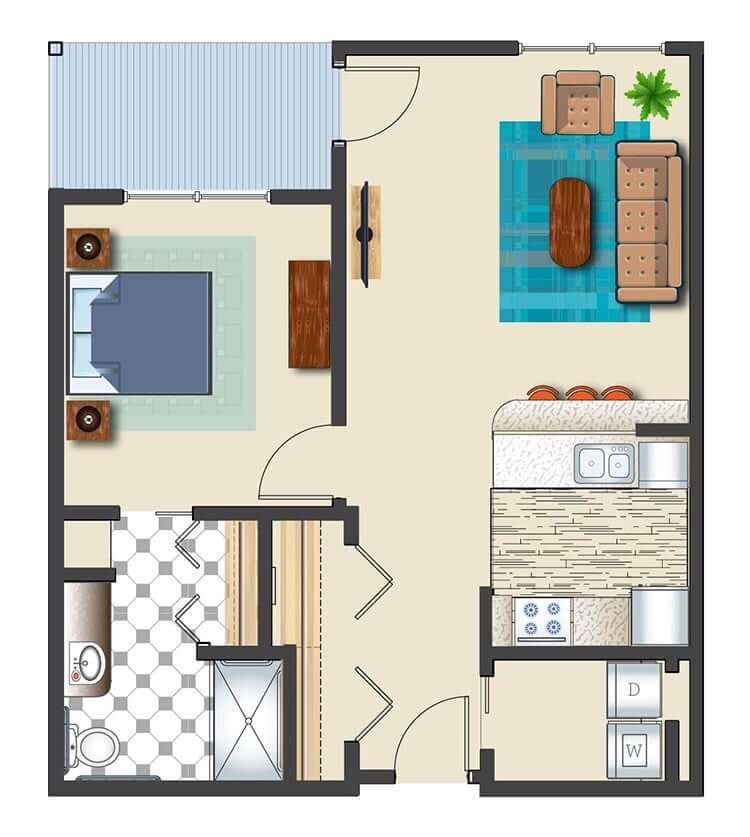Dimensions are approximate. Floor plans may vary.