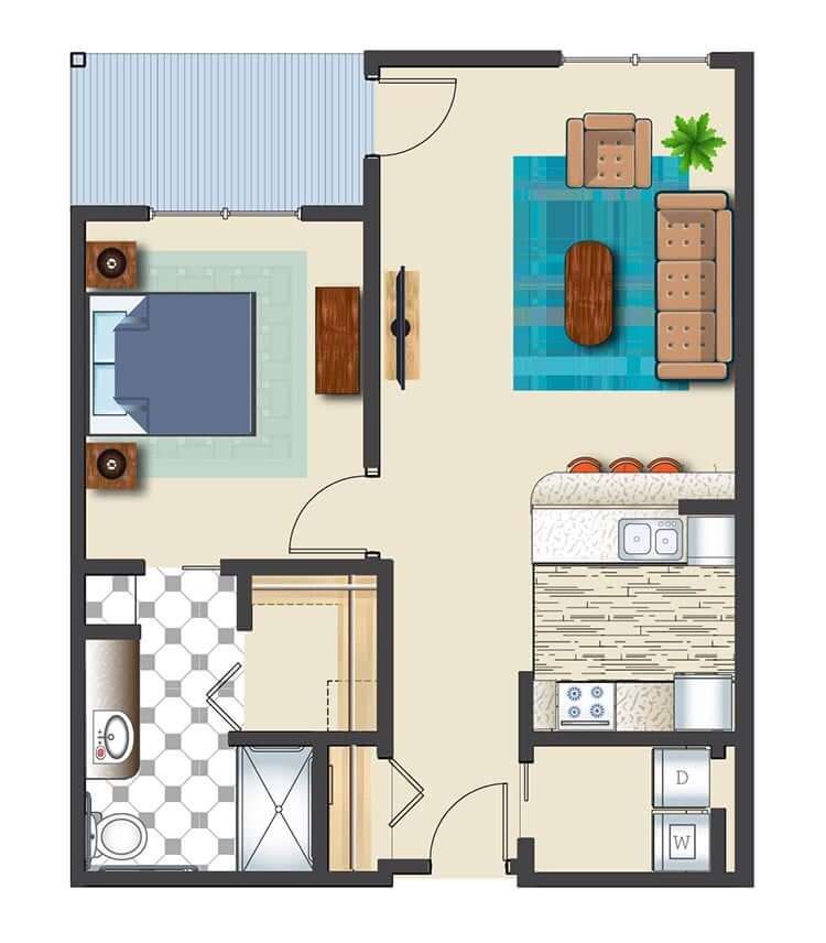 Dimensions are approximate. Floor plans may vary.