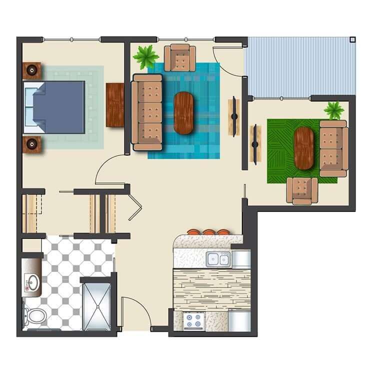 Dimensions are approximate. Floor plans may vary.