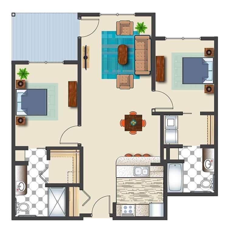 Dimensions are approximate. Floor plans may vary.