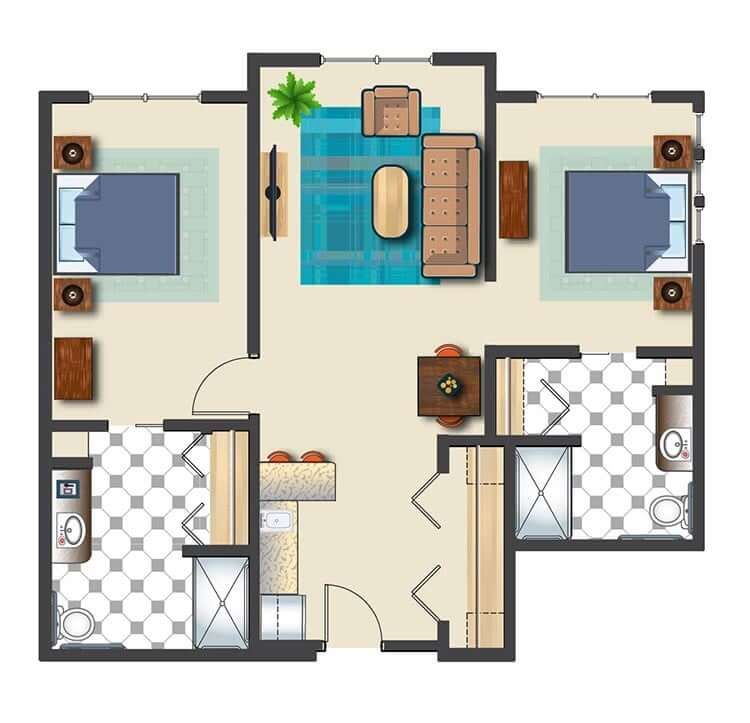 Dimensions are approximate. Floor plans may vary.