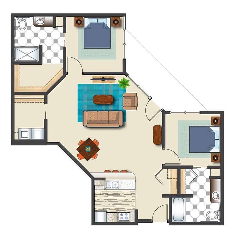 Dimensions are approximate. Floor plans may vary.