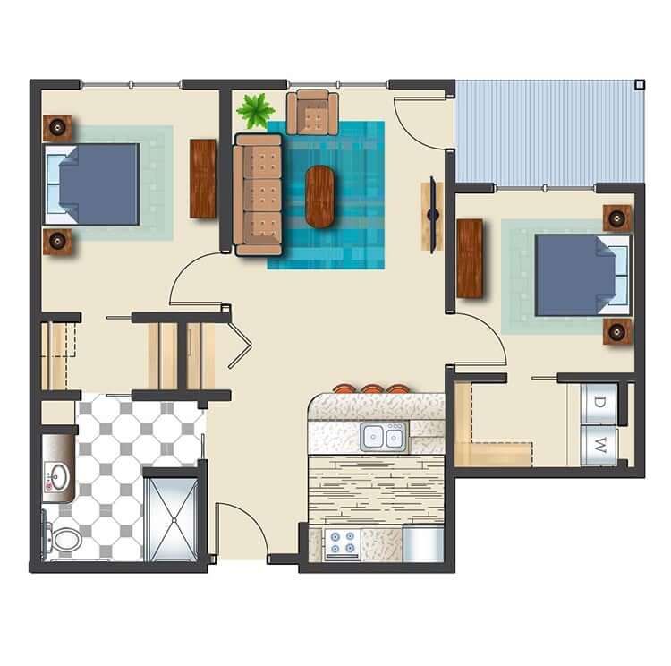Dimensions are approximate. Floor plans may vary.