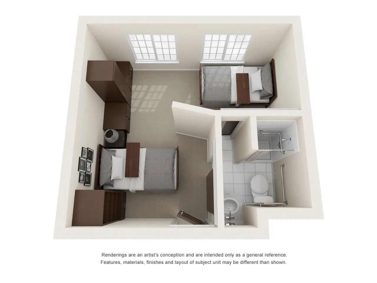 Dimensions are approximate. Floor plans may vary.