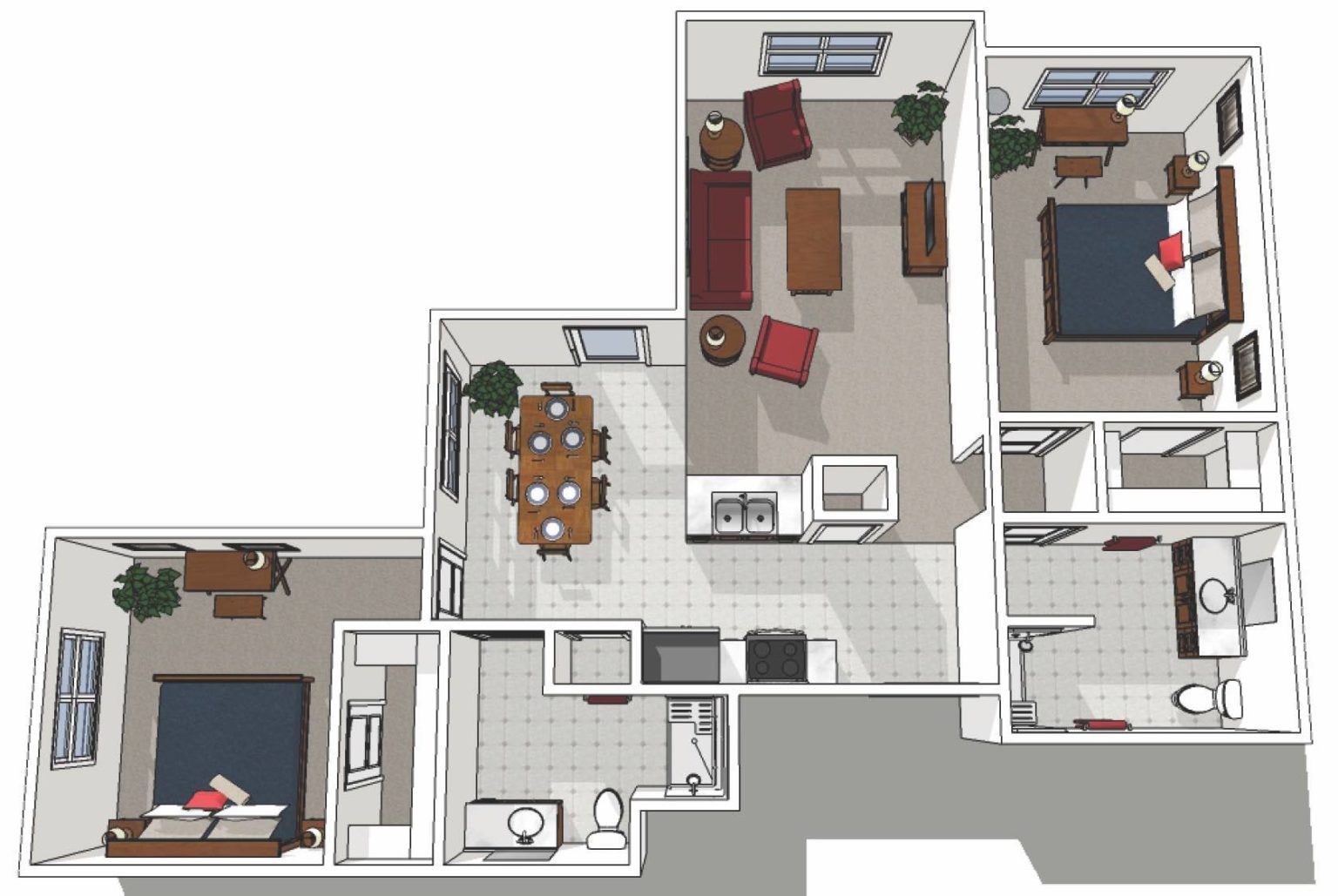Dimensions are approximate. Floor plans may vary.