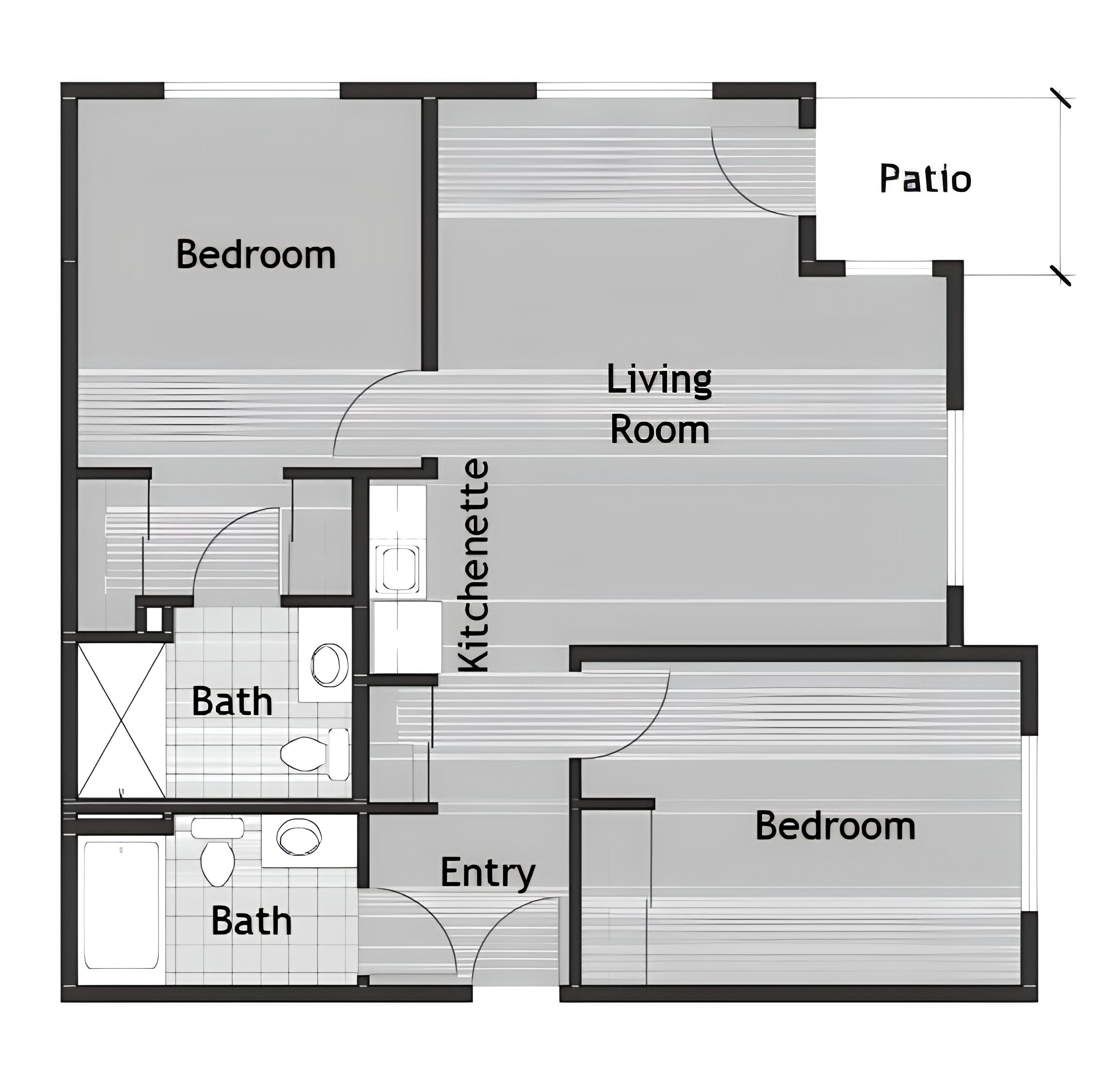 Dimensions are approximate. Floor plans may vary.