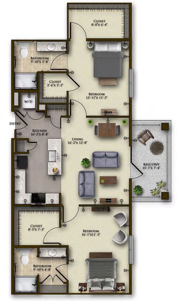 Dimensions are approximate. Floor plans may vary.