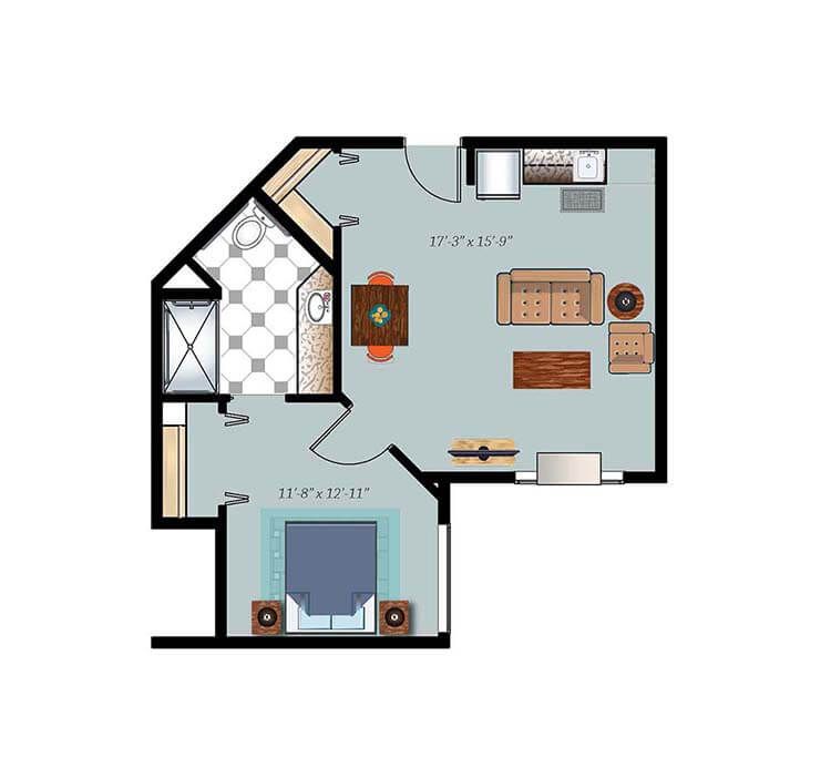 Dimensions are approximate. Floor plans may vary.