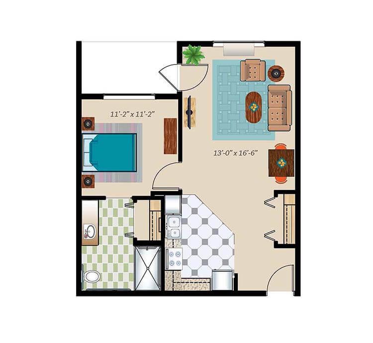 Dimensions are approximate. Floor plans may vary.