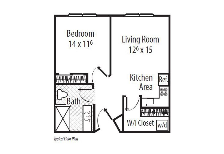 Dimensions are approximate. Floor plans may vary.