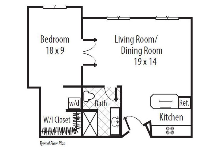 Dimensions are approximate. Floor plans may vary.