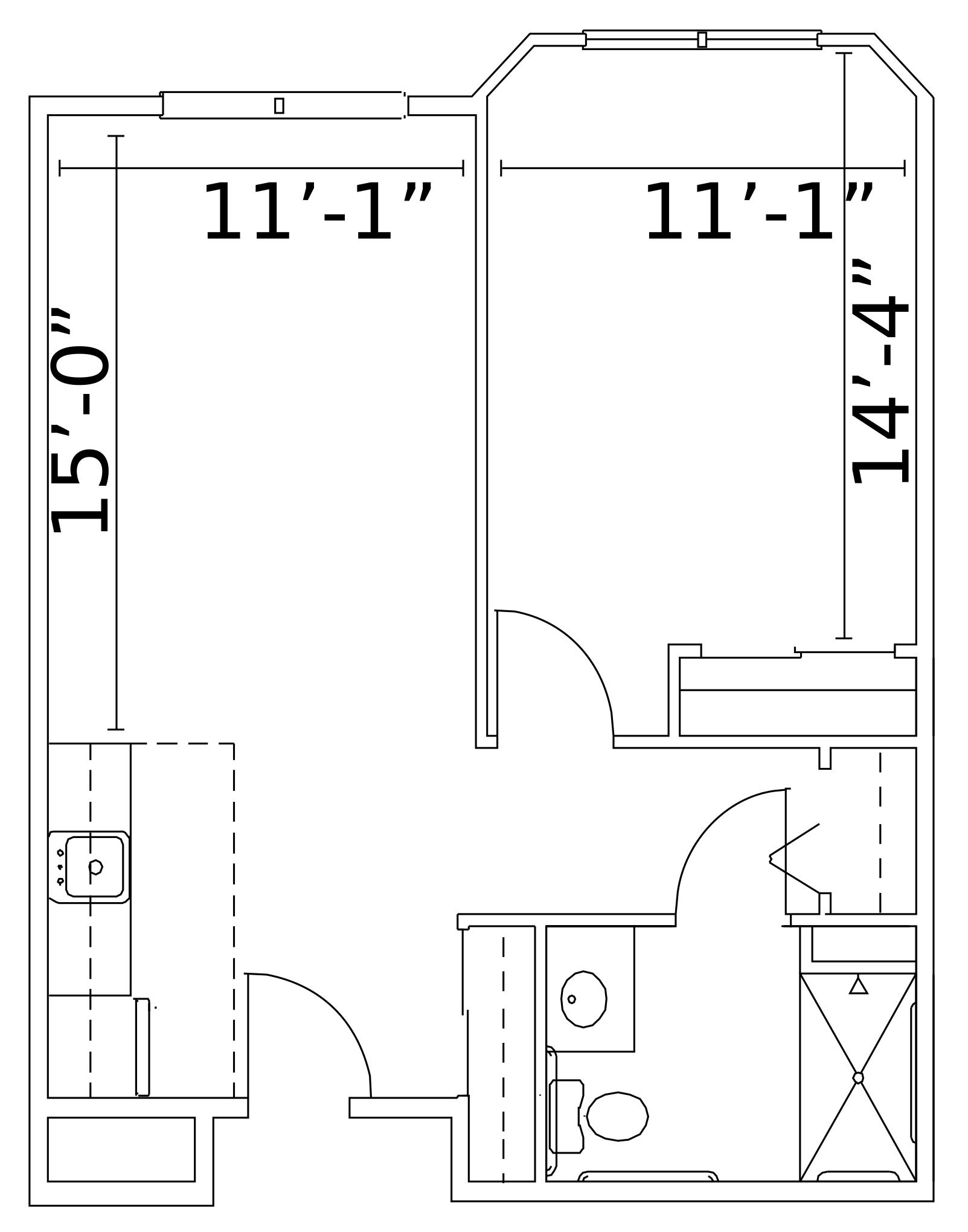 Dimensions are approximate. Floor plans may vary.