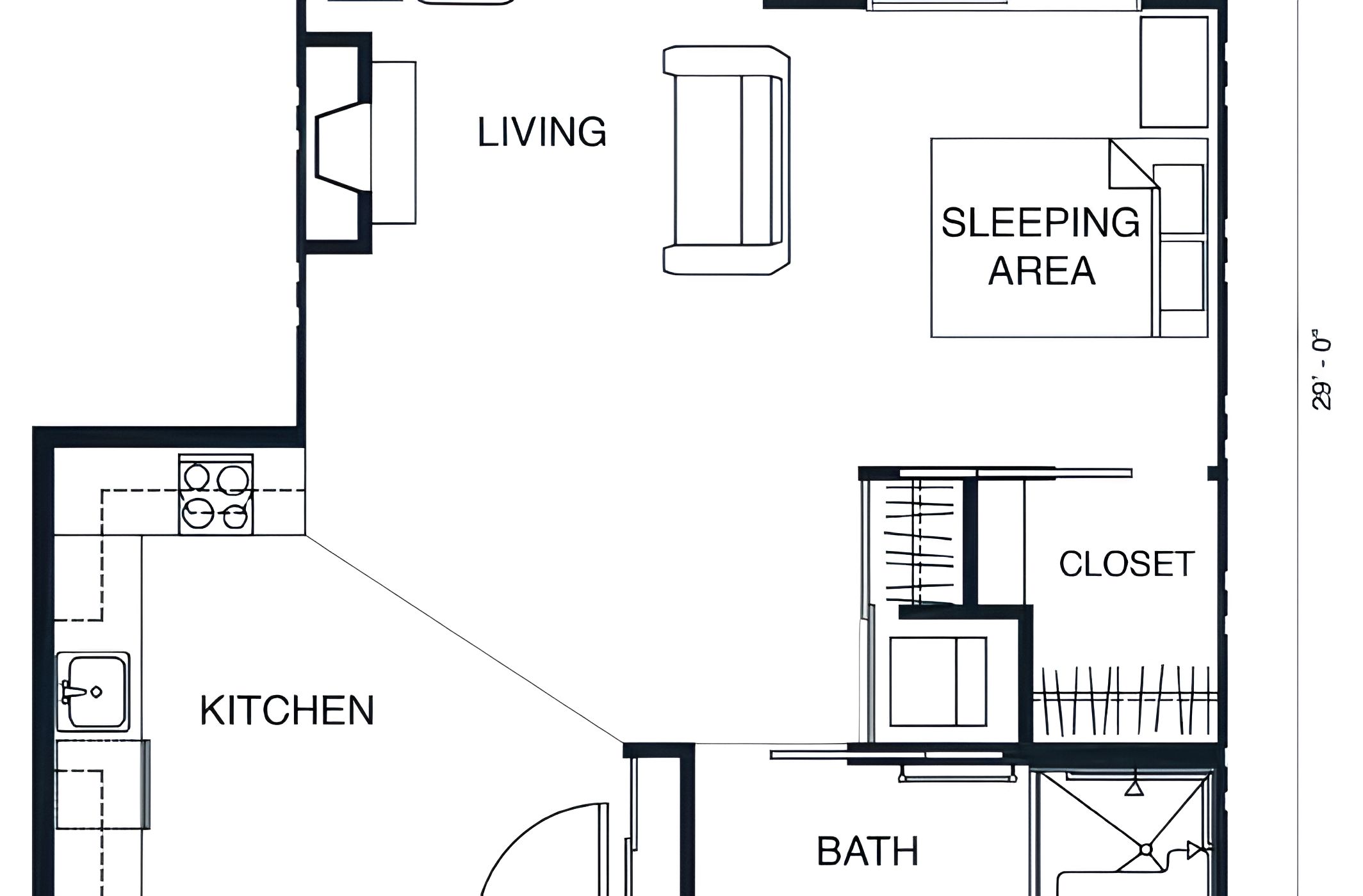 Dimensions are approximate. Floor plans may vary.