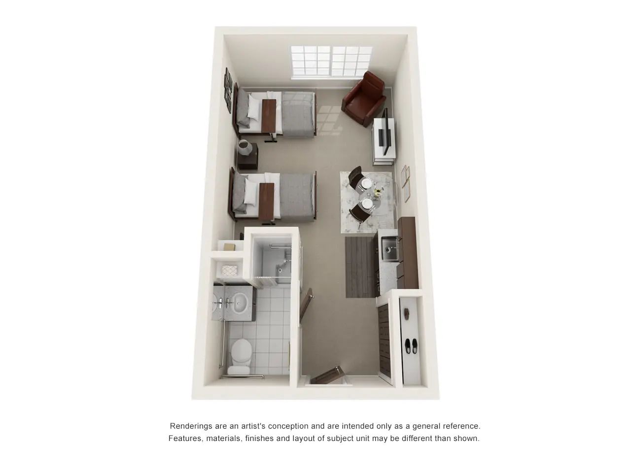Dimensions are approximate. Floor plans may vary.