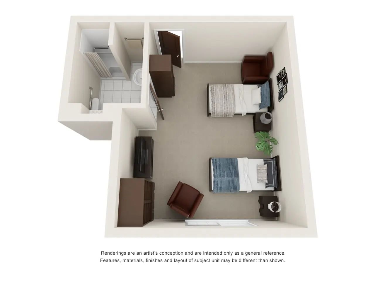 Dimensions are approximate. Floor plans may vary.