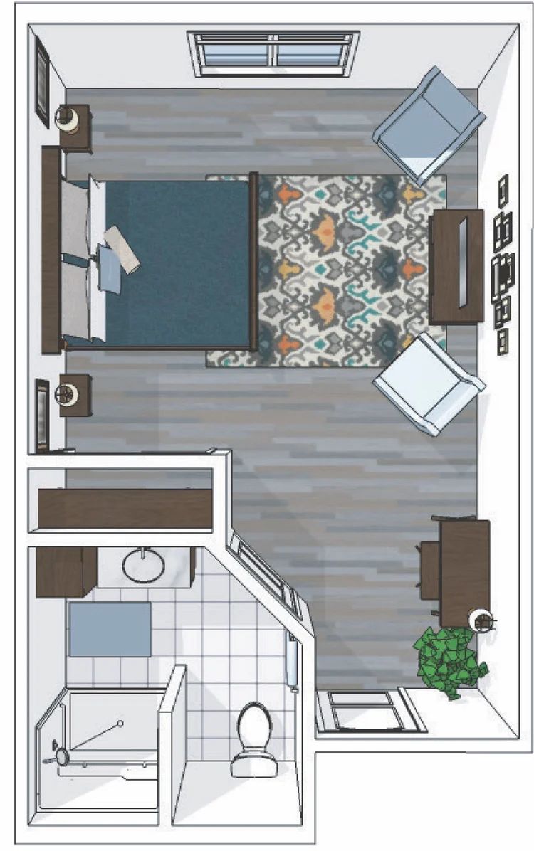 Dimensions are approximate. Floor plans may vary.