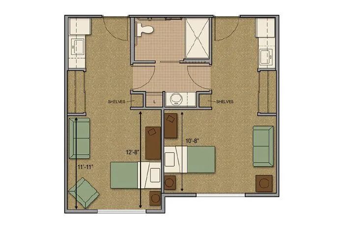 Dimensions are approximate. Floor plans may vary.