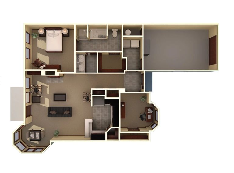 Dimensions are approximate. Floor plans may vary.