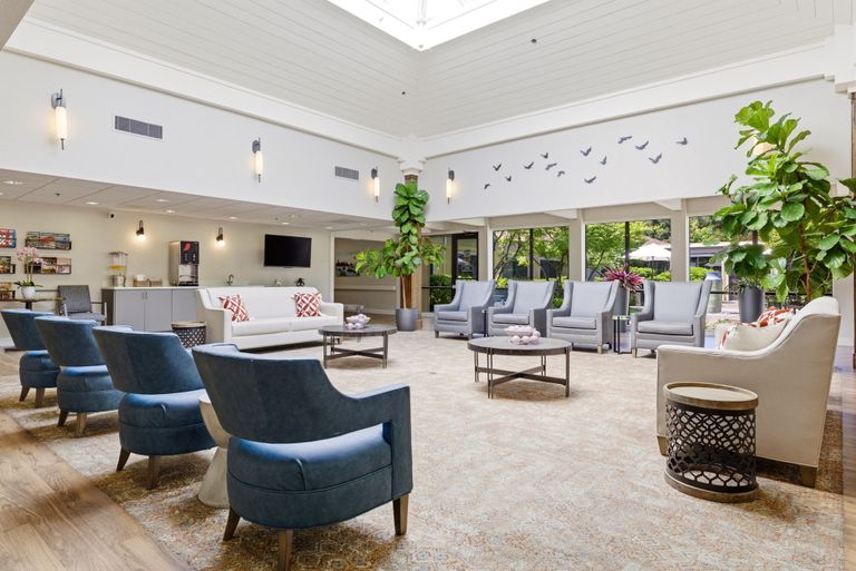 Spacious apartments and inviting common areas offer comfort, care, dining, activities, and more near Folsom.