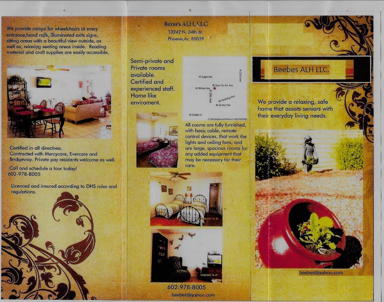 Beebes Assisted Living, LLC., Phoenix, AZ 1