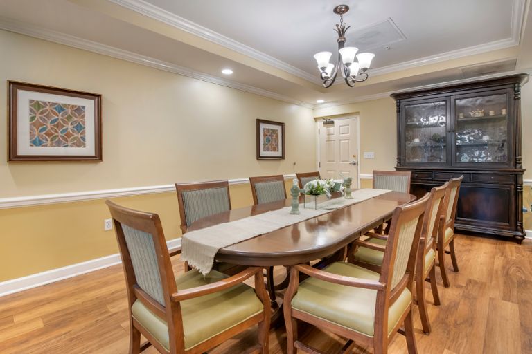 Palmer Ranch Residence private dining room